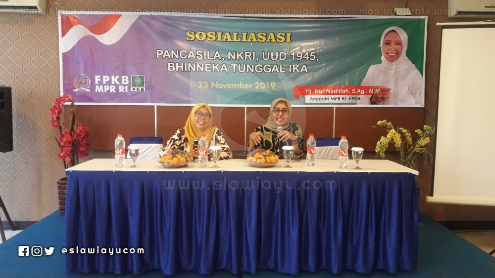 Anggota MPR RI Nur Nadlifah Sosialisasikan 4 Pilar Pada Ustadz