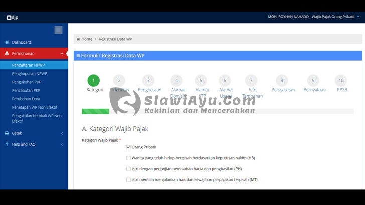 Ini Persyaratan Dan Cara Daftar NPWP Online Dengan Mudah - Langsung