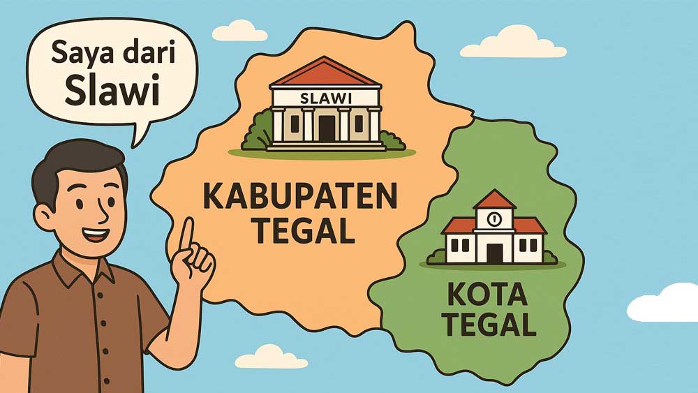 Kenapa Kabupaten Tegal Dikenal Dengan Nama Slawi?
